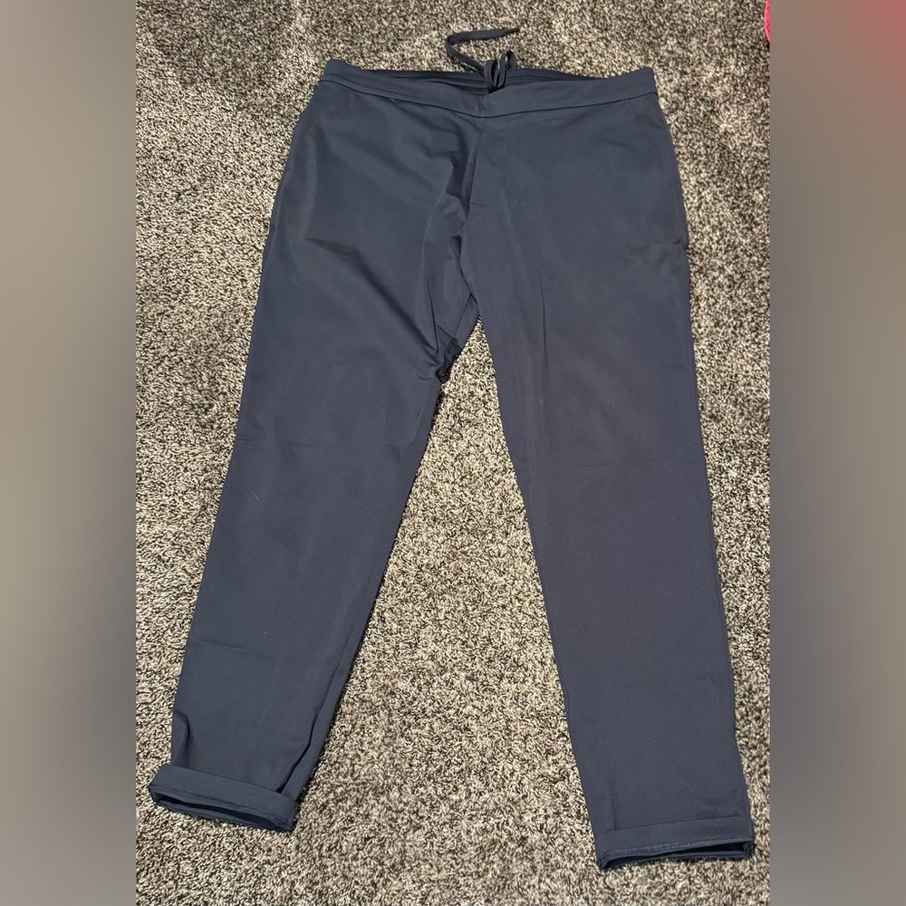 Ministry of Supply - Men's Kinetic Pull-On Pant - Shadow Blue Heather
Size: 36